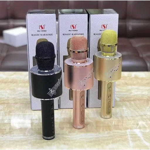

Беспроводной караоке микрофон YS-66 светомузыка AUX, USB, Bluetooth