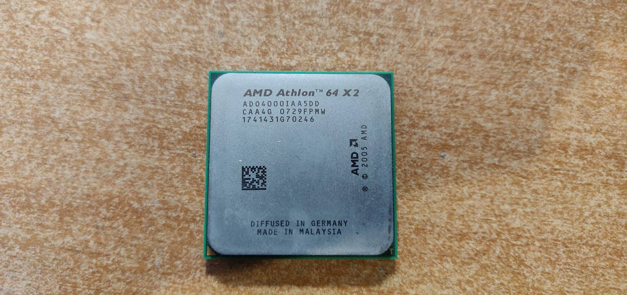 

Процессор AMD Athlon 64 X2 4000+ ADO4000IAA5DD Socket AM2 № 211207