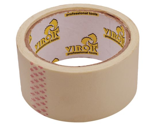 

Лента малярная бумажная самоклеющаяся VIROK 30 мм х 21 м (23V230)
