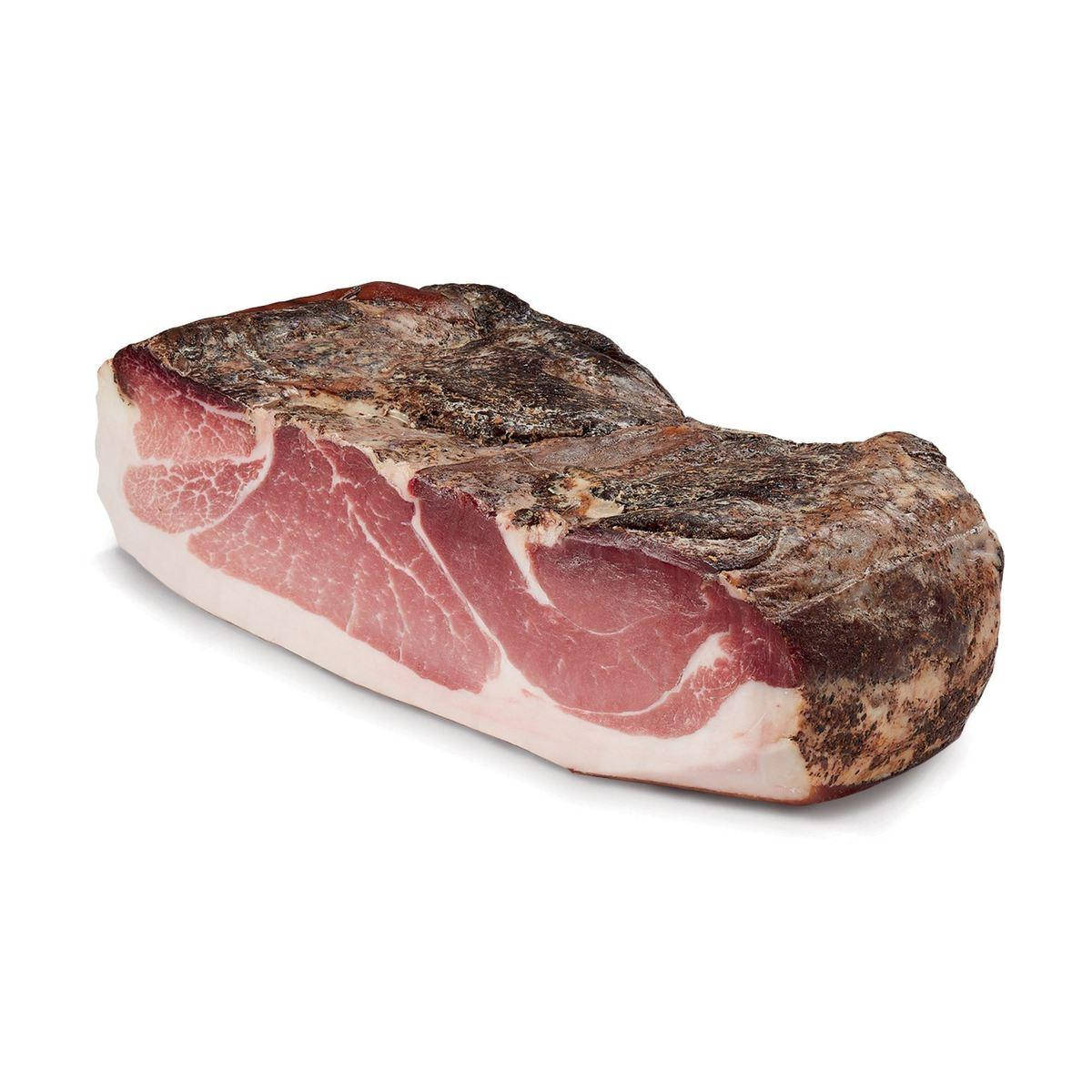 

Сыровяленая альпийская ветчина шпек Speck Segata del trentino 1 кг