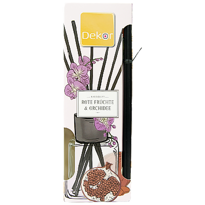 

Аромадифузор Декор гранат/орхідея Dekor rote fruchte/orchidee 100ml 27шт/ящ (Код : 00-00011556)