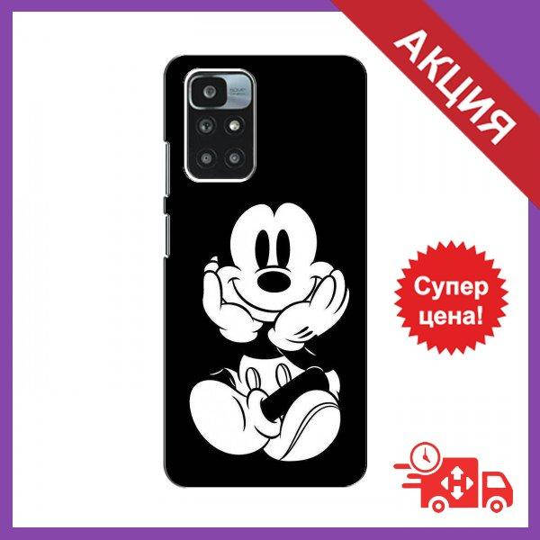 

Чехол для Xiaomi Redmi 10 / Бампер на Xiaomi Redmi 10 / Чехол для Сяоми Редми 10 (Микки Маус)