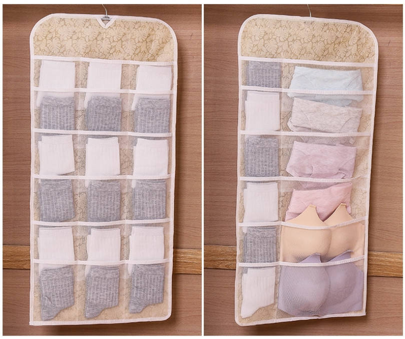 

Органайзер для нижнего белья 30 ячеек, Бежевый