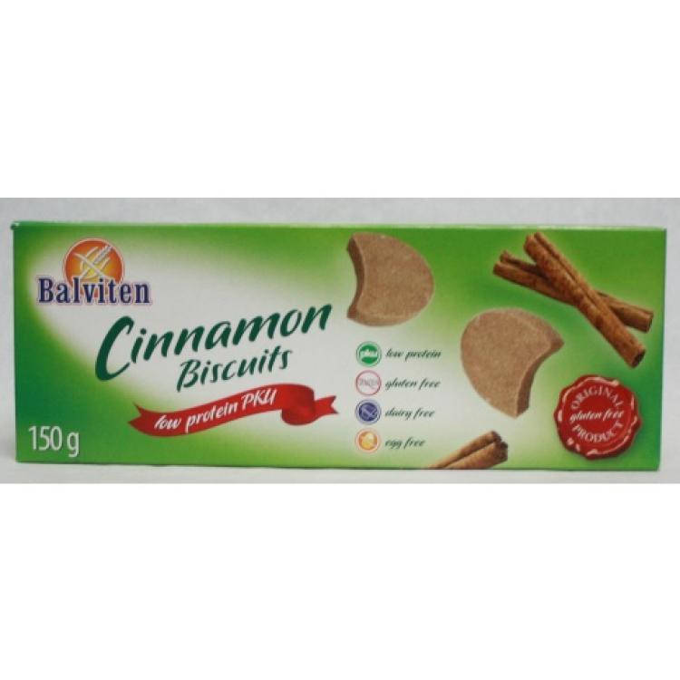 

Печенье без глютена с корицей PKU Balviten 150 г