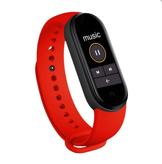 

Фитнес браслет Xiaomi Mi Band Умные часы М6 (Red)