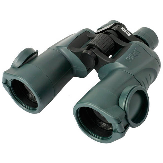 

Бинокль YUKON 10x50 WA, Зелёный