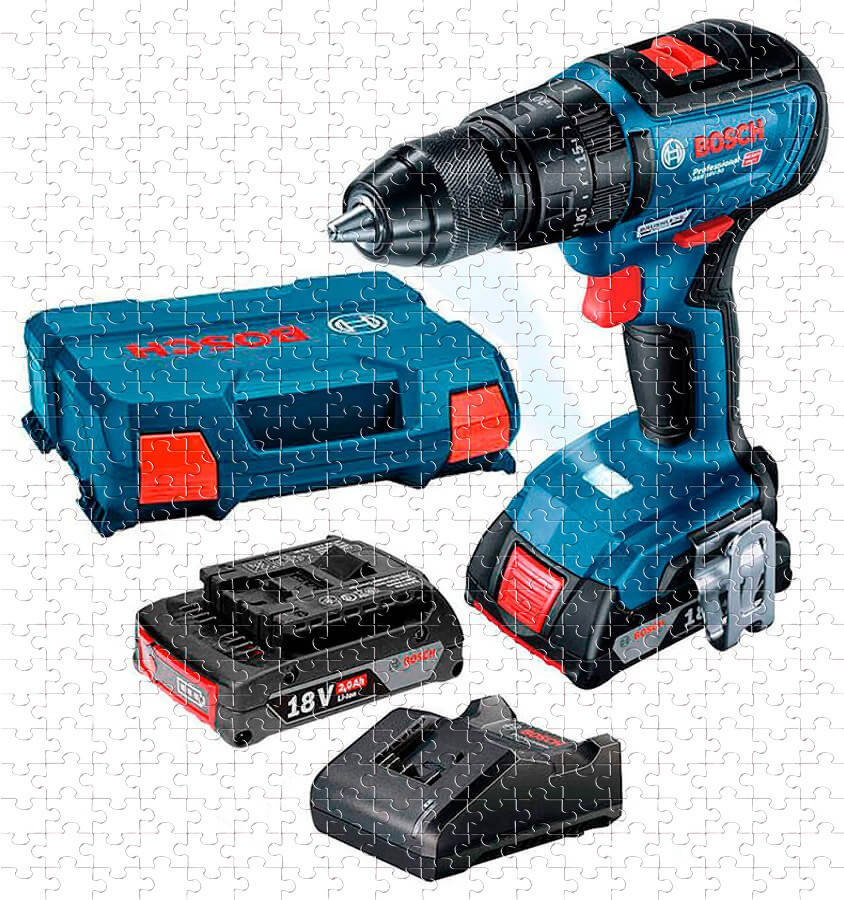 

Аккумуляторная ударная дрель-шуруповерт Bosch GSB 18V-50