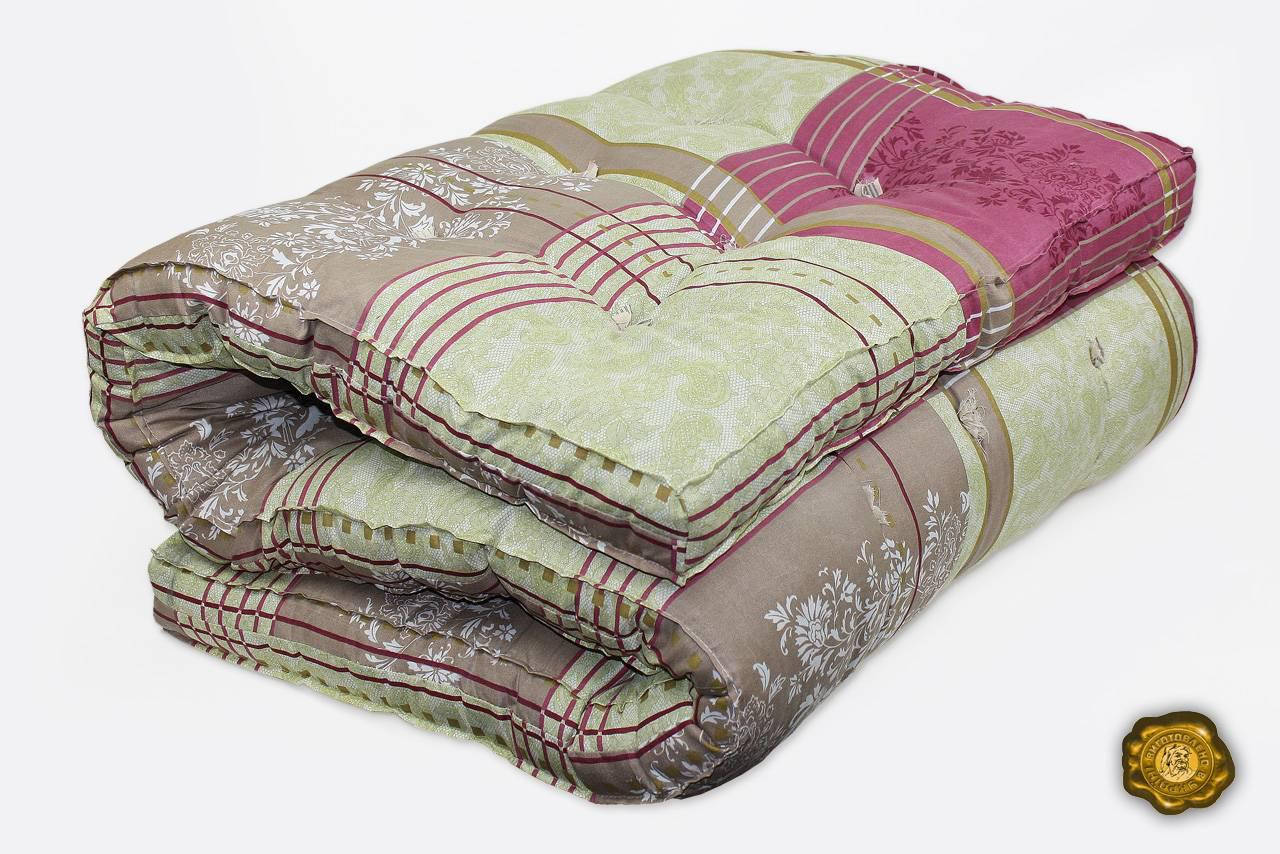 

Еней-Плюс Ватный матрас 190х160 (чехол бязь)