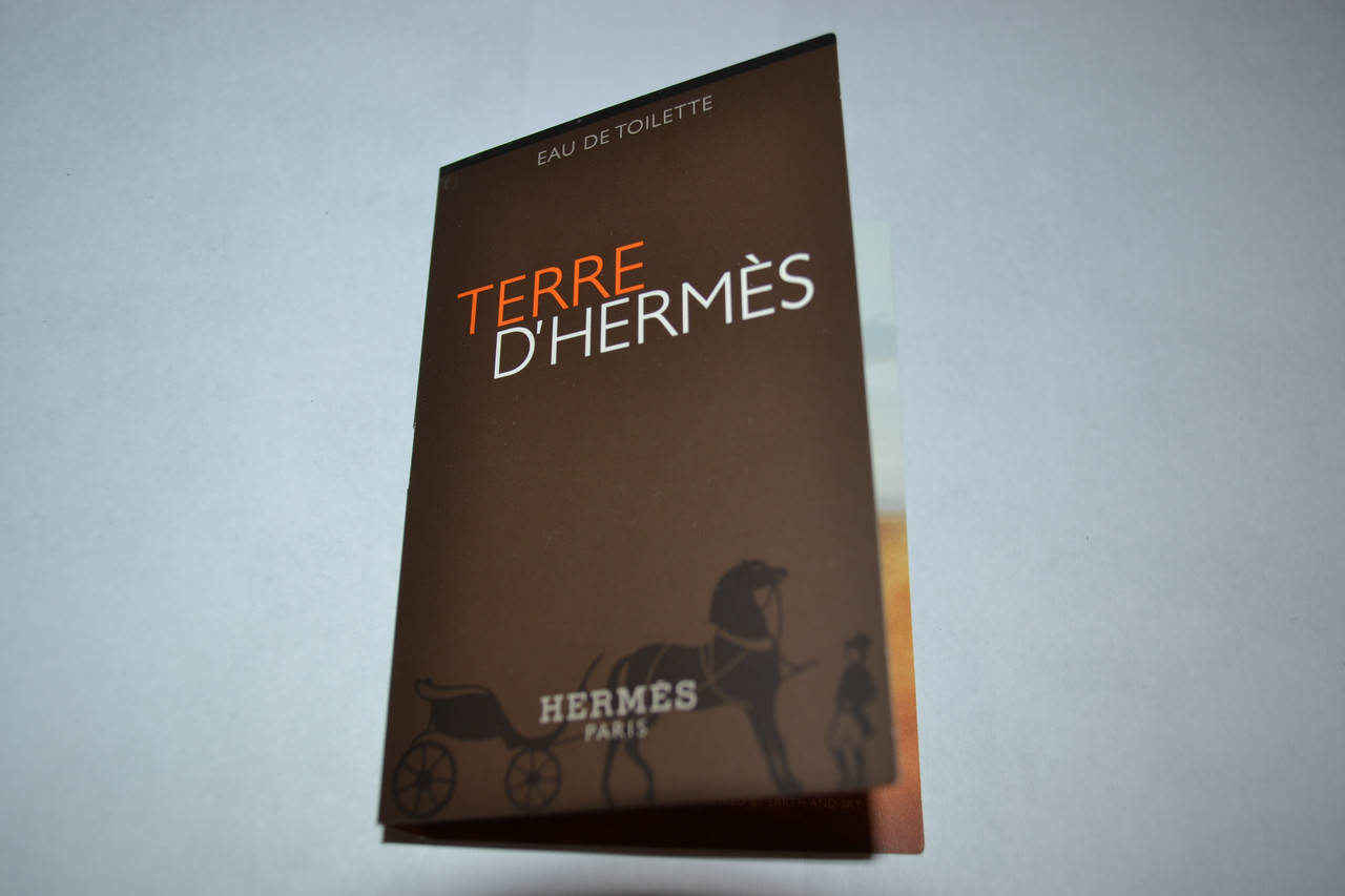 

Пробник мужской нишевой туалетной воды Terre d'Hermes 2ml
