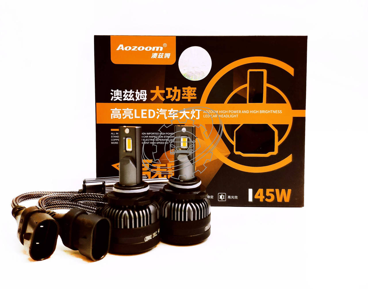 

Автолампы LED светодиодные Aozoom ALH-10 L8 НB3 9005 110Вт Canbus 8400Лм 12В