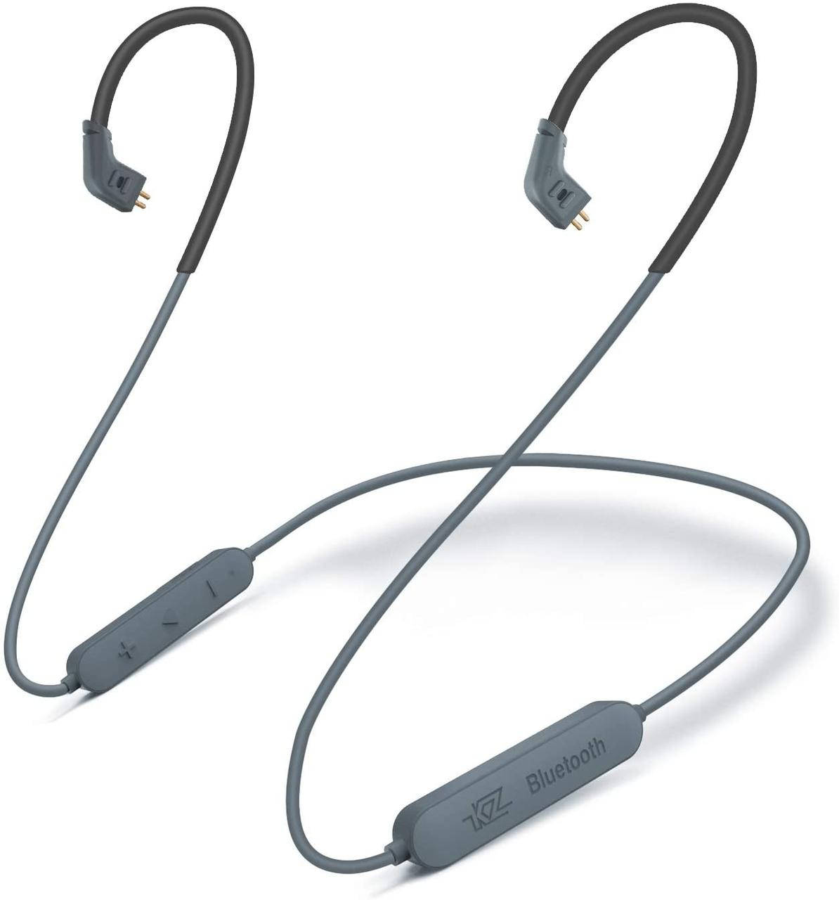 

Bluetooth кабель KZ aptx HD для внутриканальных наушников с разъемом Pin B, Серый