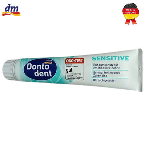 

Зубная паста Denkmit Dontodent Zahncreme Sensitive для защиты чувствительных зубов, 125 мл.
