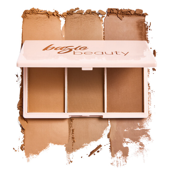 

Палетка бронзеров 3 оттенка Basic Beauty Bronze AF Bronzer Palette 12 г