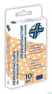 

Пластырь бактерицидный 1.9*7.2 на тканной основе №20