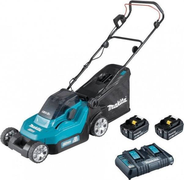 

Makita Kosiarka Akum. Dlm382Cm2 2X18V 4Ah 38Cm 40L