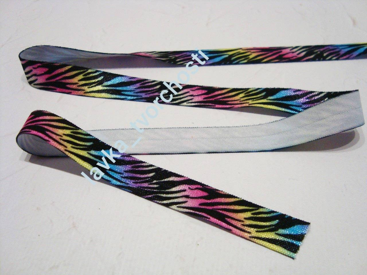 

Еластична резинка омбре 1,5см