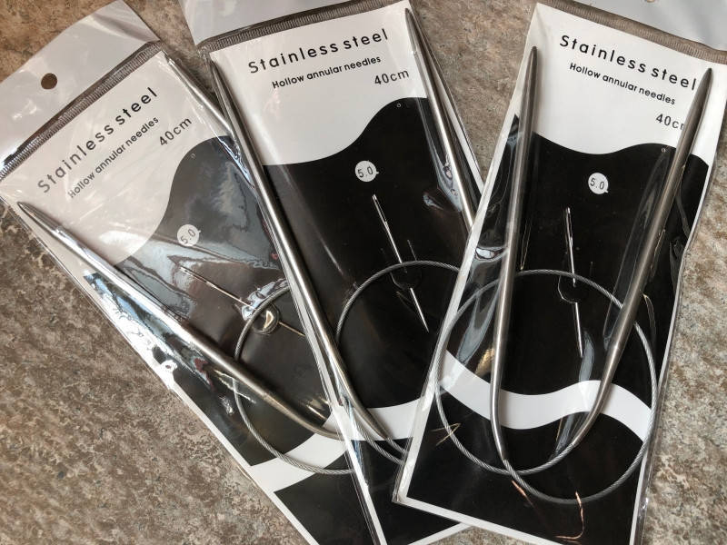 

Спицы круговые 40 см на тросике 3.5 мм