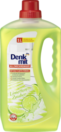 

Моющее средство для пола с запахом лимона Denkmit Limetten-Zauber 1000 мл.