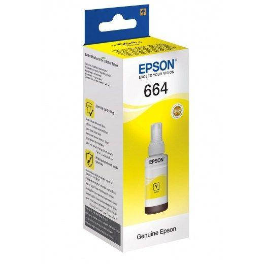 

Чернила Epson 664 Yellow (C13T66444A) оригинальные