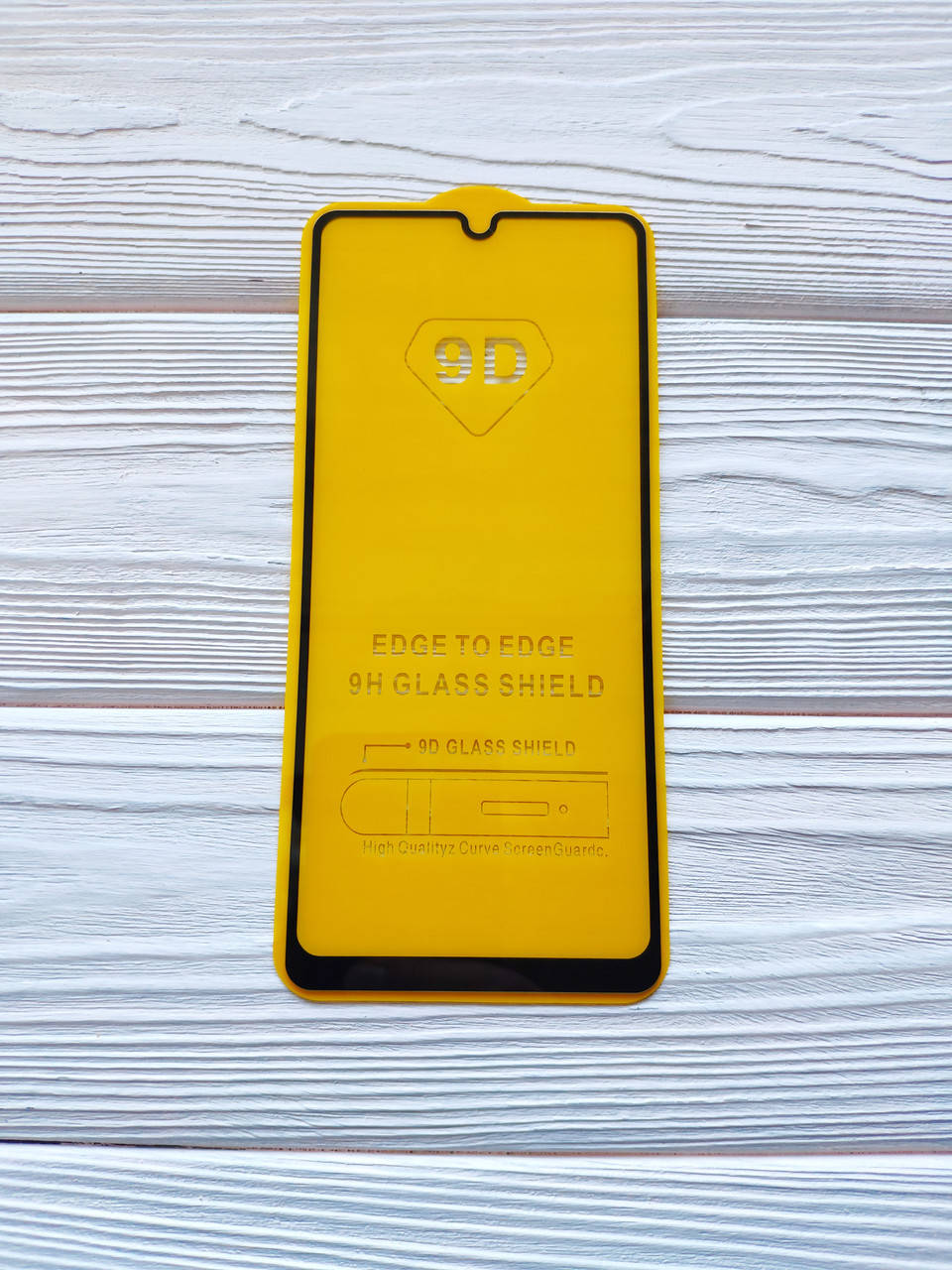 

Защитное стекло 9D для Samsung A31 2020 / A315F Full Glue Черное, Черный