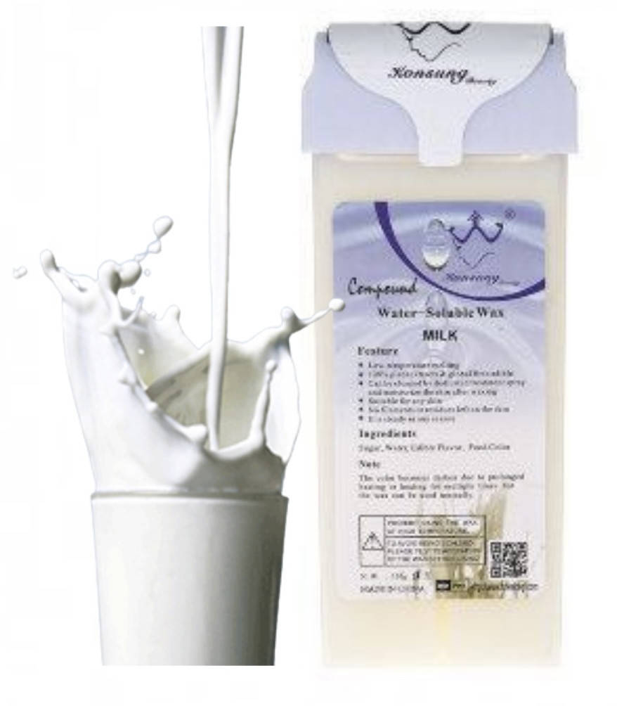 

Воск в кассете для депиляции Konsung Beauty Water - Soluble Wax MILK (Молоко), 150 g