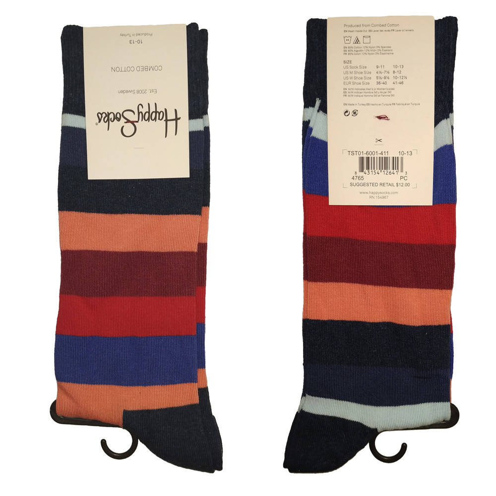 

Носки демисезонные стрейчевые унисекс Happy Socks