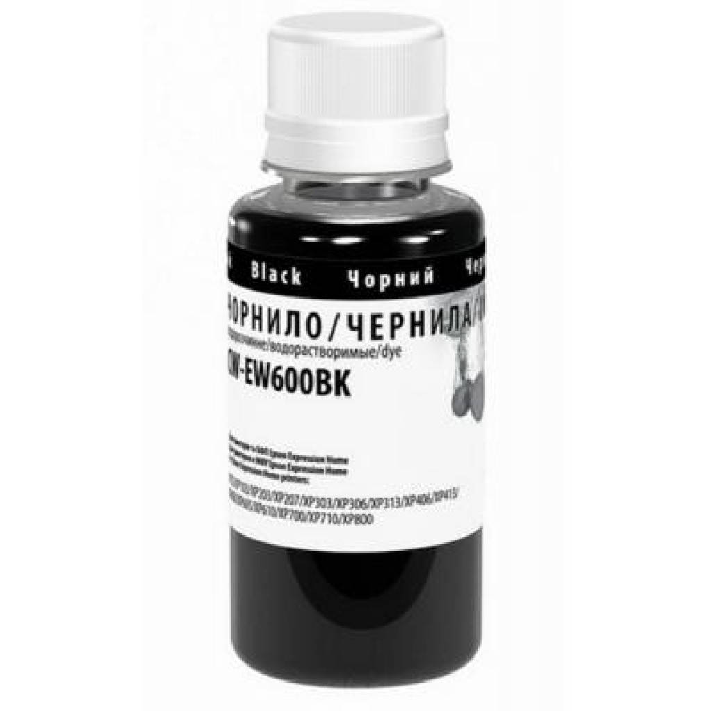 

Чернила ColorWay Epson XP103/600 100мл Black (CW-EW610BK01)
