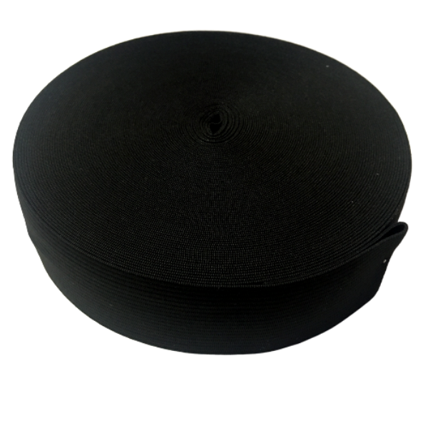 

Широкая бельевая резинка для одежды Sindtex черная 4 см х 22,5 м (СИНДТЕКС-0070), Черный