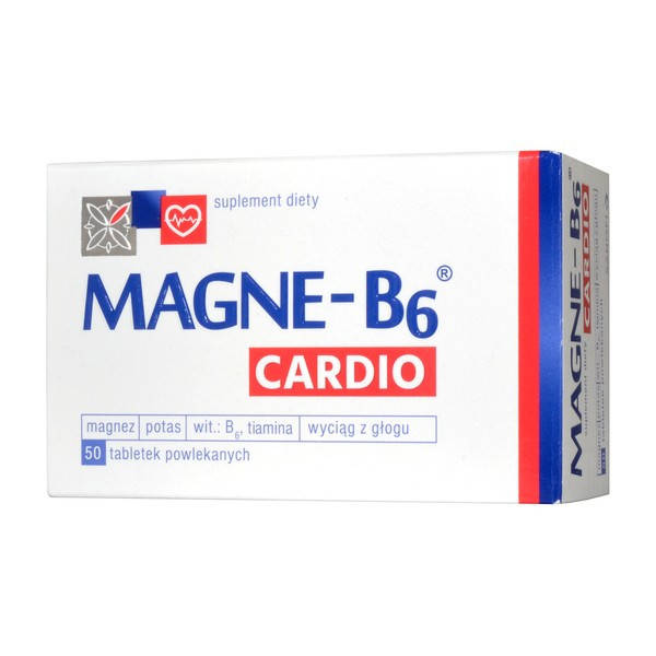 

Magne-B6 Cardio - для сердечно-сосудистой системы, 50 шт.