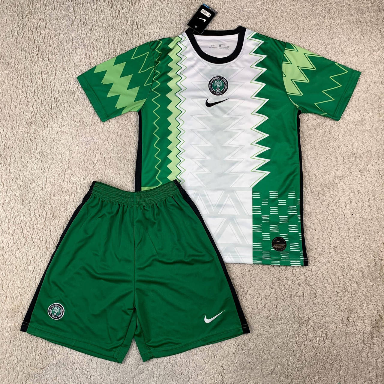 

Домашняя форма Сборной Нигерии 2020