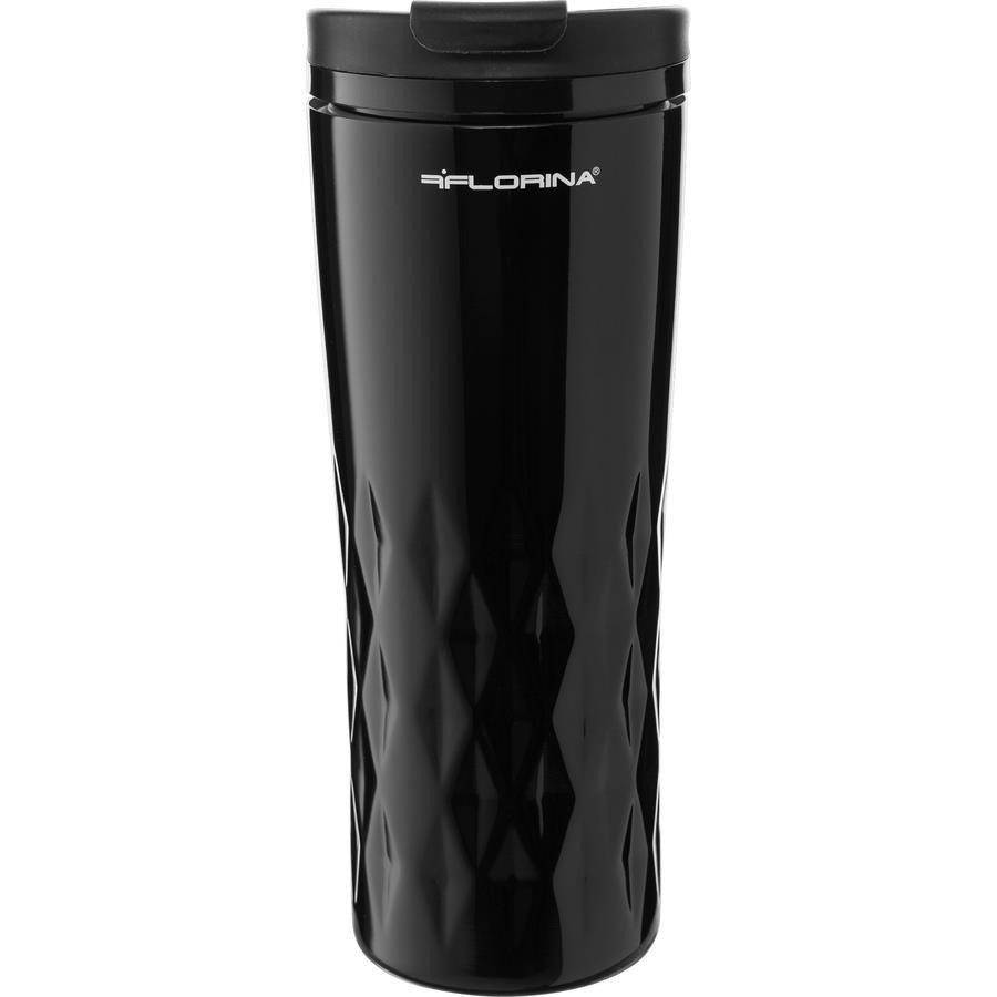 

Термокружка черная Florina GRAVES B&W 400ML Black| кружка с нержавеющей стали сохраняет тепло до 8 часов, Черный
