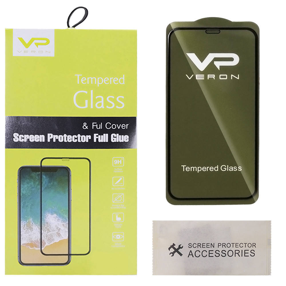 

Защитное стекло Veron Slim Full Cover iPhone 7 ; 8 ; SE 2 (Black), Черный