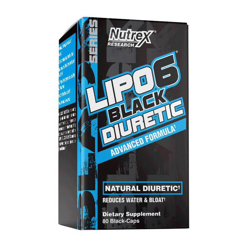 

Жиросжигатель Nutrex Lipo 6 Black Diuretic (80 black-caps) нутрекс липо 6