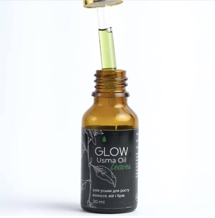 

Масло усьмы из листьев Вайды красильной GLOW Usma Oil Leaves 20мл