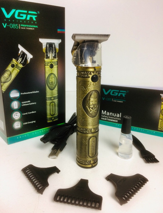 

Машинка для стрижки волос аккумуляторная от USB VGR V-085