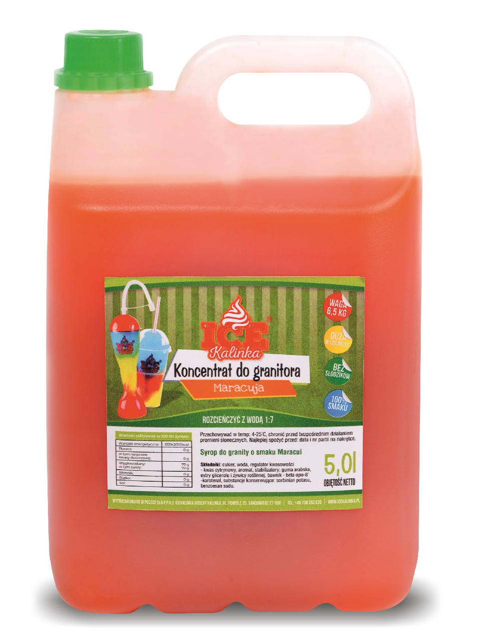 

Сироп для слаша IceKalinka Манго-Маракуйя