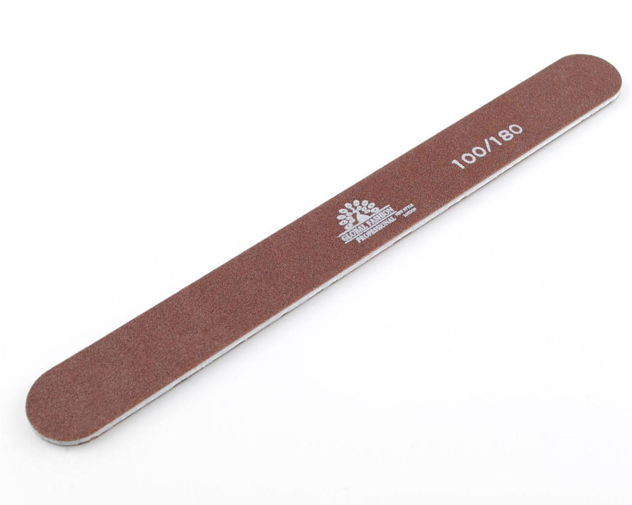 

Пилочка для ногтей Global Fashion 100/180 коричневая