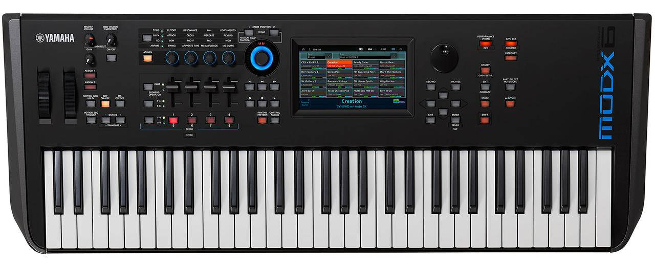

Синтезатор YAMAHA MODX6, Черный