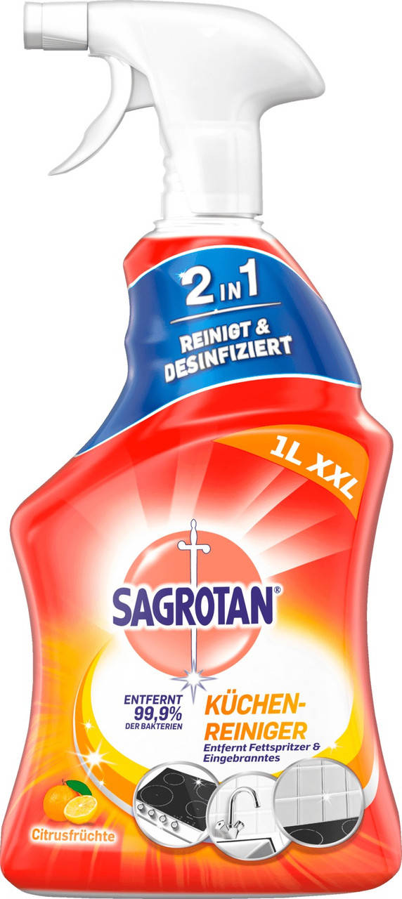 

Очиститель для кухни Sagrotan, 1л. (Германия)