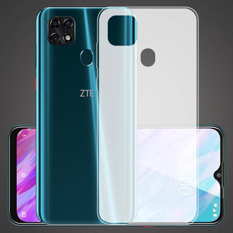 

Чехол бампер матовый для ZTE Blade 20 Smart / Чехол на зте блейд 20 смарт, Прозрачный