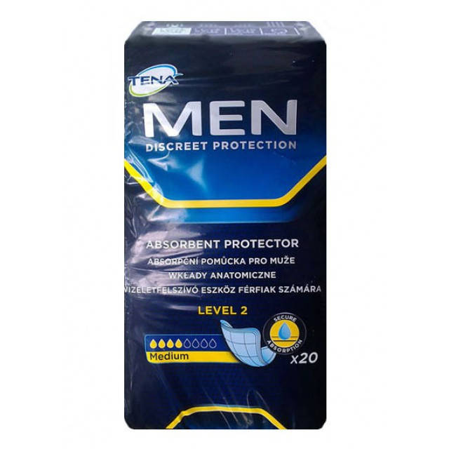 

Урологические прокладки (вкладыши) для мужчин TENA Men Level 2 20 шт.