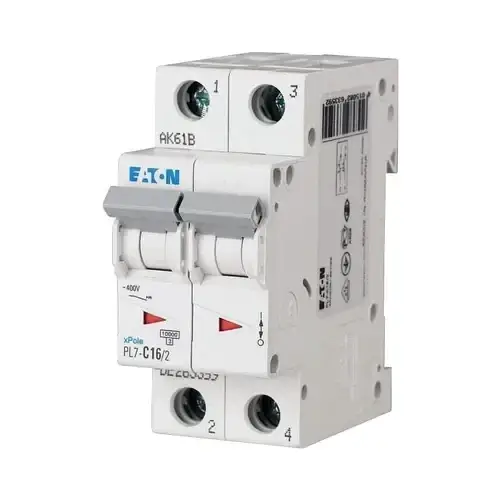 

Автоматический выключатель Eaton PL7-C6/2