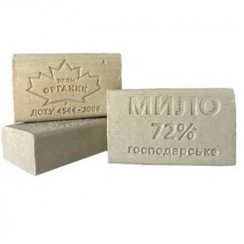 

Мыло хозяйственное 72%. 200 г Армейское ДСТУ 4544:2006 (60 шт в ящ)