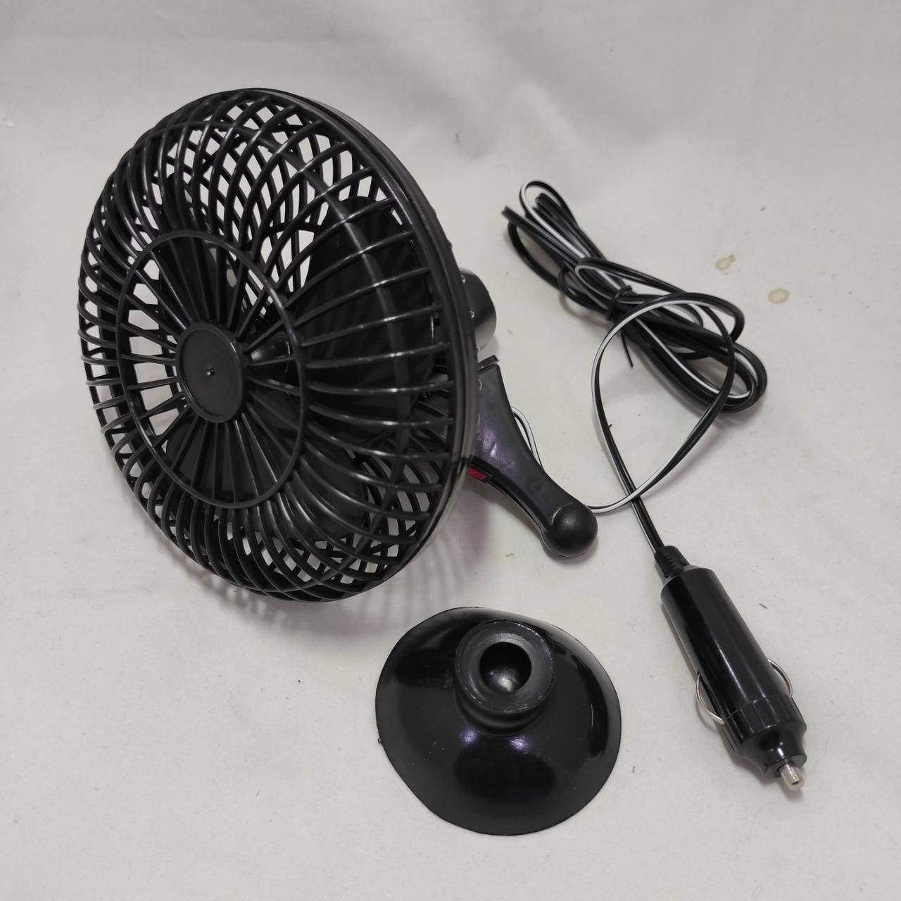 

Автомобильный салонный вентилятор 12 В 5" ВН.12.531 на присоске 12V (с поворотом) автовентилятор салона в прик