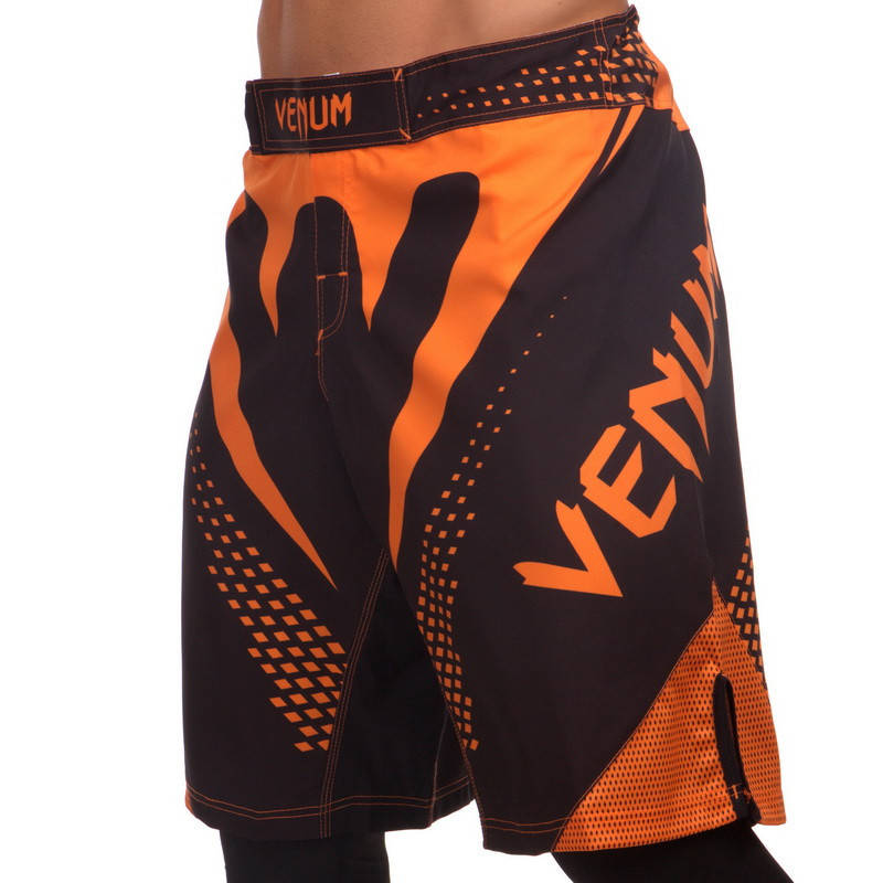 

Шорты для ММА VENUM HURRICANE черно-оранжевые CO-5244 L. Шорты для тренировок, Оранжевый