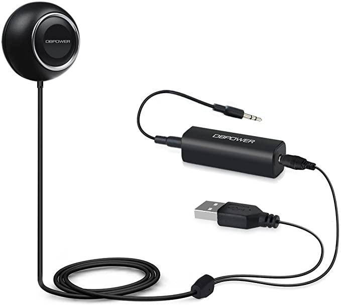 

Автомобильный комплект Bluetooth, DBPOWER aptX трансмиттер приемник USB 3.5мм
