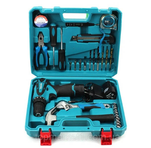 

Аккумуляторный шуруповерт Макита 330 DWE (12V 5A). Makita с набором