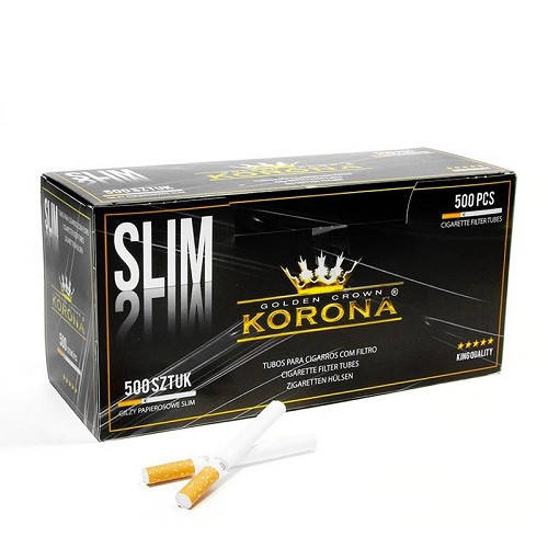 

Сигаретные гильзы Korona Slim в блоках по 500 шт