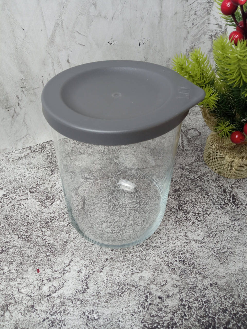 

Емкость для сыпучих продуктов Versailles VS-7310 1000 мл, Серый