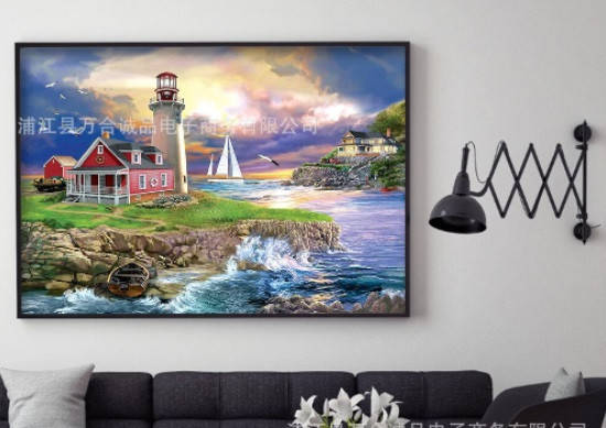 

Алмазная мозаика "Штиль", картина стразами. Блестящая. 30*40 см Кладовка